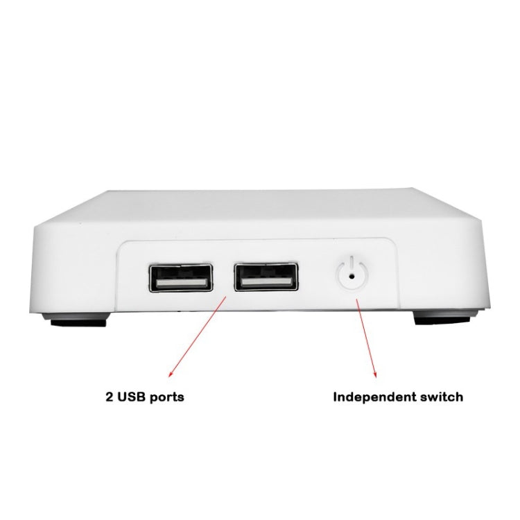 Base de ventilador de refrigeración al host con 2 Puertos USB Para Xbox Series S