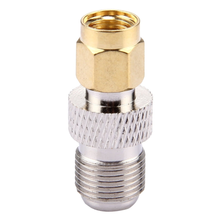 2 Pieces F Female to RP-SMA Male Connector
