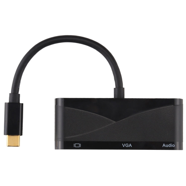 V83 USB-C / Type-C a 4K HDMI / VGA + Audio de 3.5 mm + Adaptador Multifunción USB