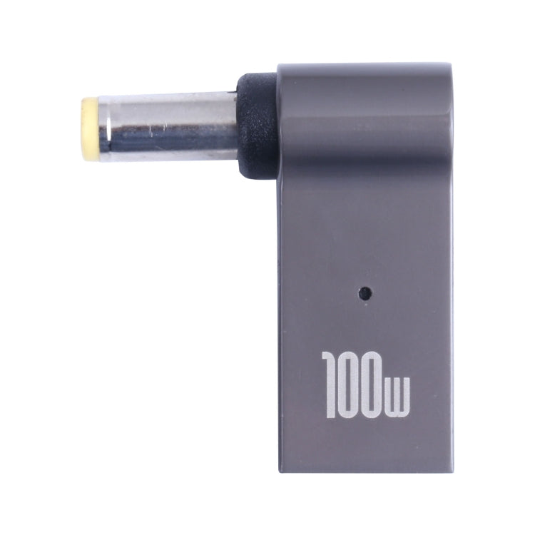 100W USB-C TYPE-C Femelle vers DC 5.5x2.5mm Mâle Adaptateur de Charge pour Ordinateur Portable Pour Lenovo