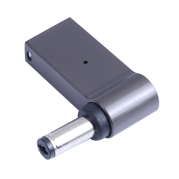 100W USB-C Tipo-C Hembra a DC 5.5x2.1 mm Adaptador de Carga de Portátil Macho