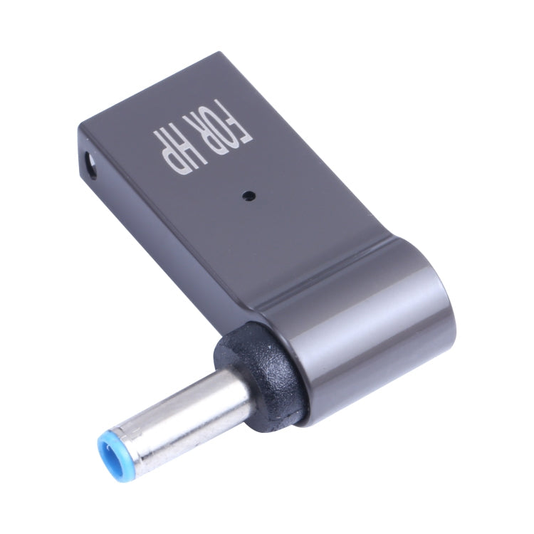 Adaptateur de charge pour ordinateur portable 100W USB-C TYPE-C femelle vers DC 4.5X3.0 mm pour HP