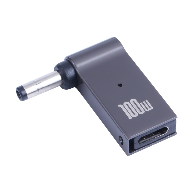 100W USB-C TYPE-C Hembra a DC 4.0x1.7 mm Adaptador de Carga de Portátil Para Lenovo