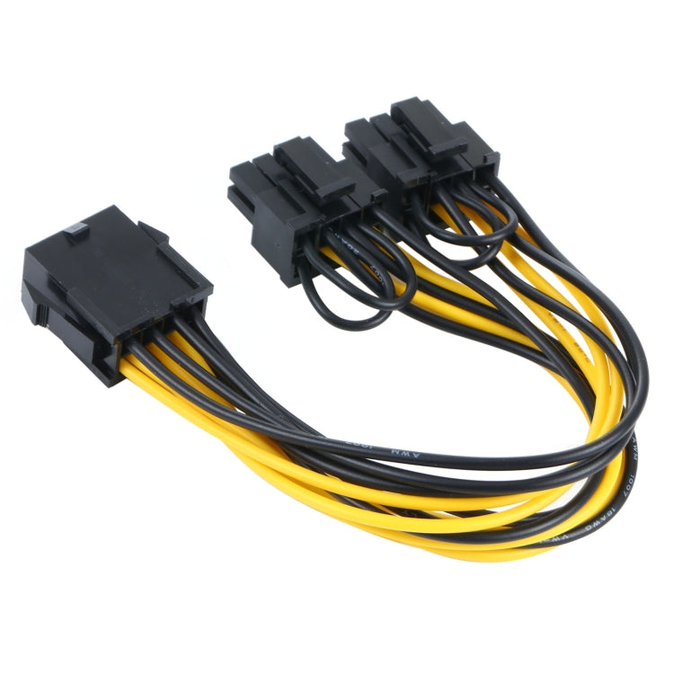 Câble d'alimentation 8 broches vers PCI-E PCIe 8 broches + 8 (6 + 2) broches
