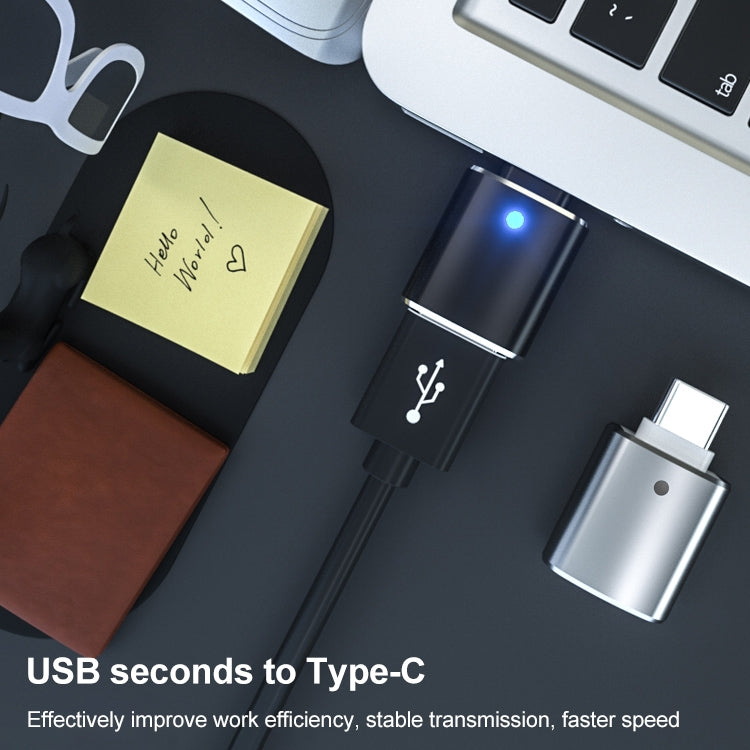 USB a Tipo-C / USB-C OTG USB Flash Driver (Silver)
