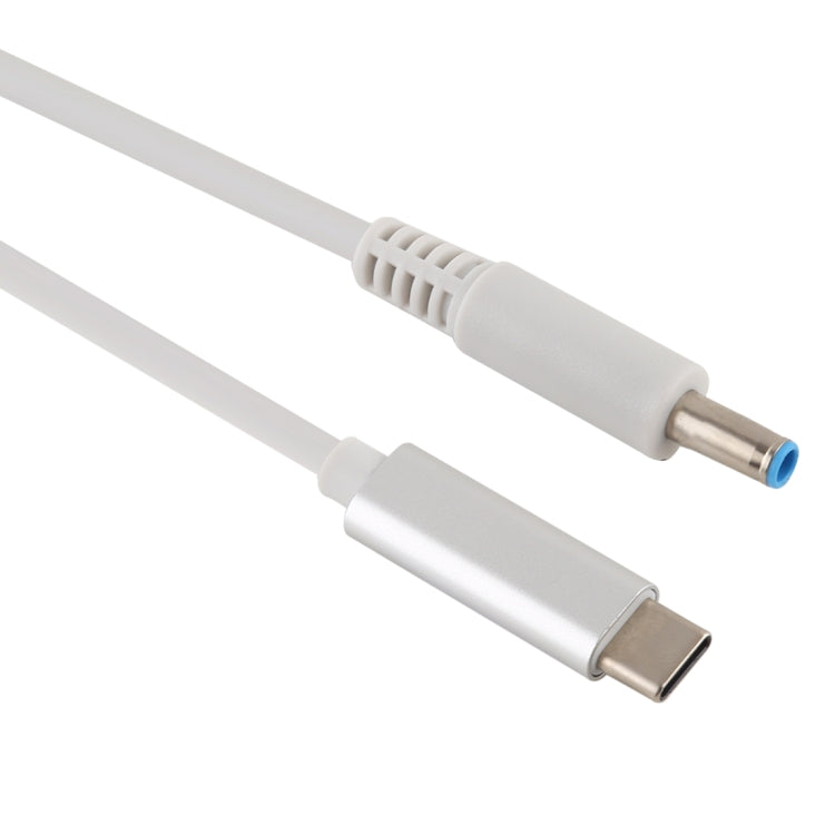 Câble de charge d'alimentation pour ordinateur portable USB-C Type-C vers 4,5 x 3,0 mm Longueur du câble : environ 1,5 m