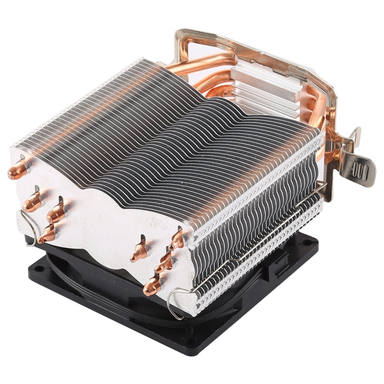CoolAge L400 DC 12V 1600PRM 40.5Cfm Disipador de calor Ventilador de enfriamiento de cojinete hidráulico Ventilador de enfriamiento de CPU Para AMD Intel 775 1150 1156 1151 (Blanco)