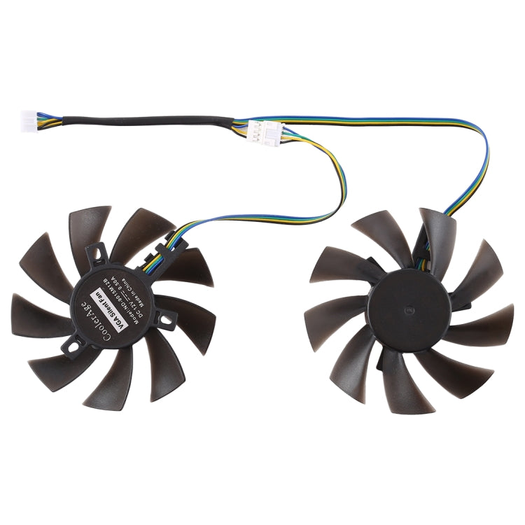 GFY09010E12SPA 4pin ventilateur de refroidissement de carte graphique pour Zotac GTX 1070 Mini GTX 1060 6GB GTX1060 diamètre: 85mm paires
