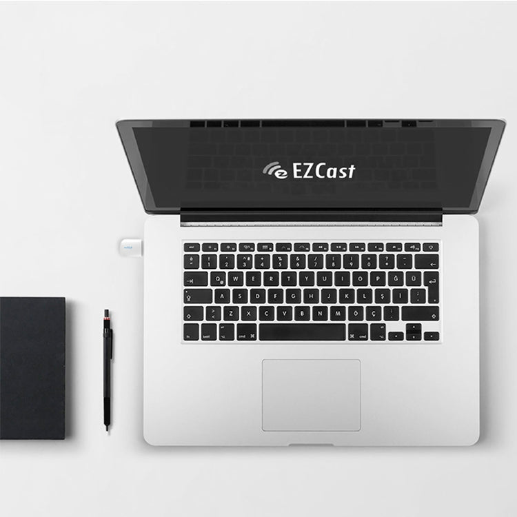 EZCast EZC-5200BS Adaptateur Bluetooth sans fil double bande WiFi + USB 2.0 600 Mbps (Blanc)