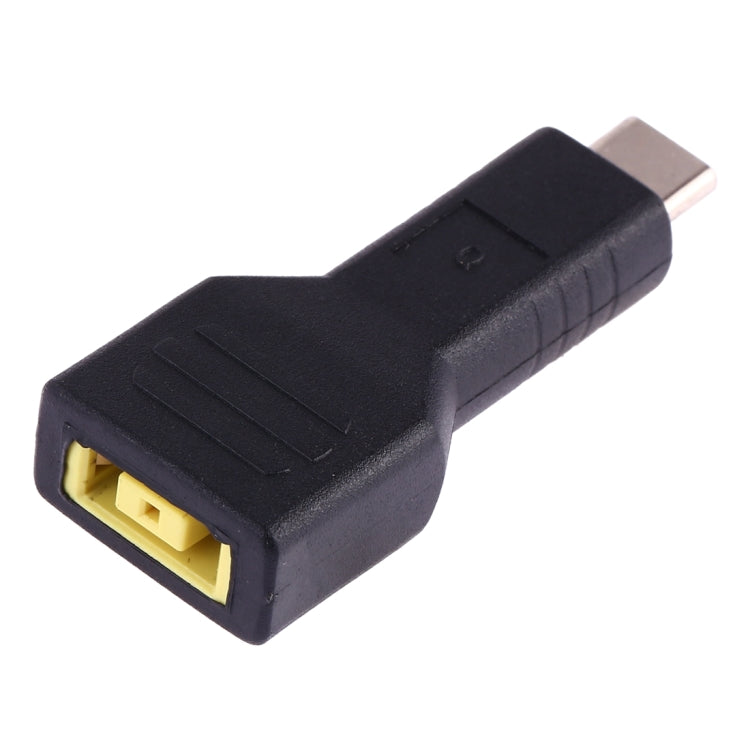 Power Adapter For Lenovo Big Square Female to USB-C Type-C Male Connector