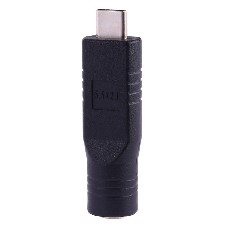 Conector de Adaptador de Enchufe Macho de 5.5x2.1 mm Hembra a USB-C tipo C