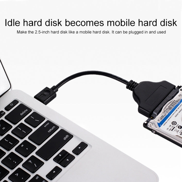 USB 3.0 a SATA 6G USB Cable de fácil unidad longitud del Cable: 15 cm
