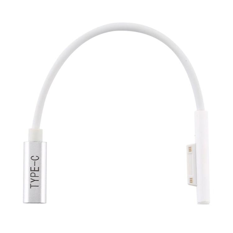 Pro 6 / 5 a USB-C / Type-C Interfaces Hembra Adaptador de corriente Cargador Cable (Blanco)