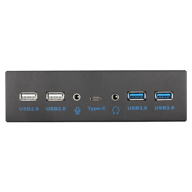 2 x USB 3.0 + 2 x USB 2.0 + HD Audio + USB-C / TYPE-C Drive Optical Panel Frontal