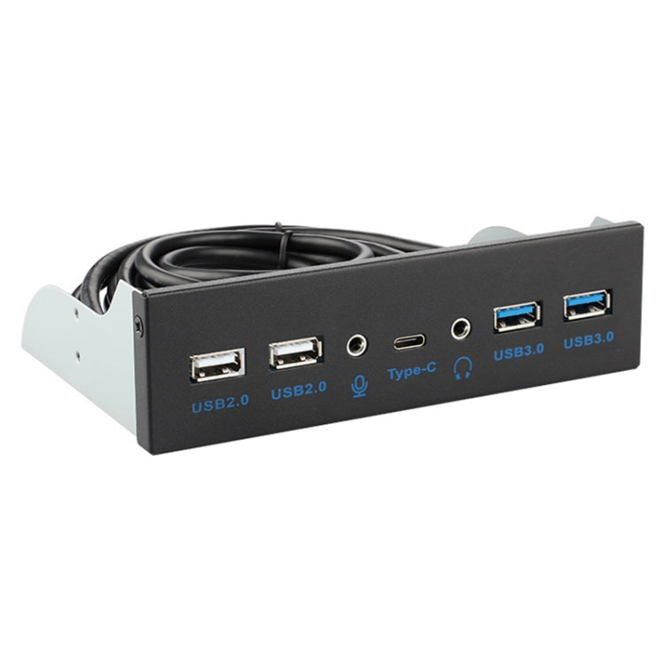 2 x USB 3.0 + 2 x USB 2.0 + HD Audio + USB-C / TYPE-C Drive Optical Panel Frontal