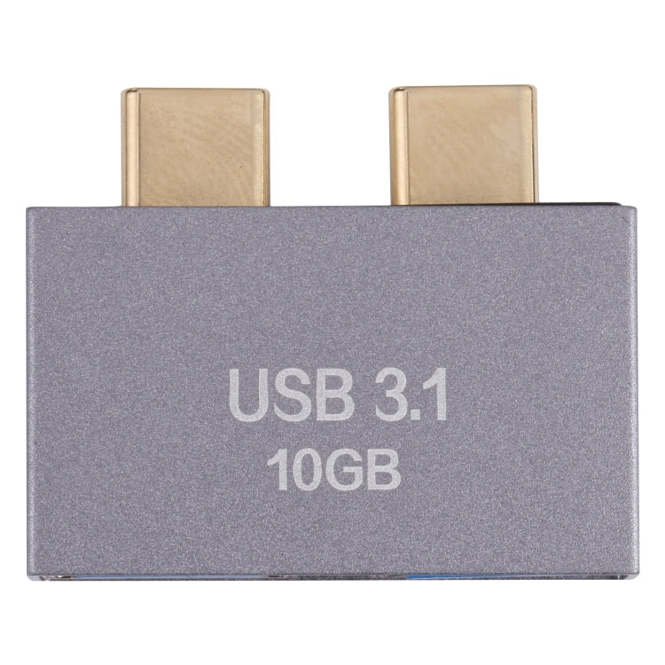 2 x USB Female to 2 x USB-C / TYPE-C Male Adapter