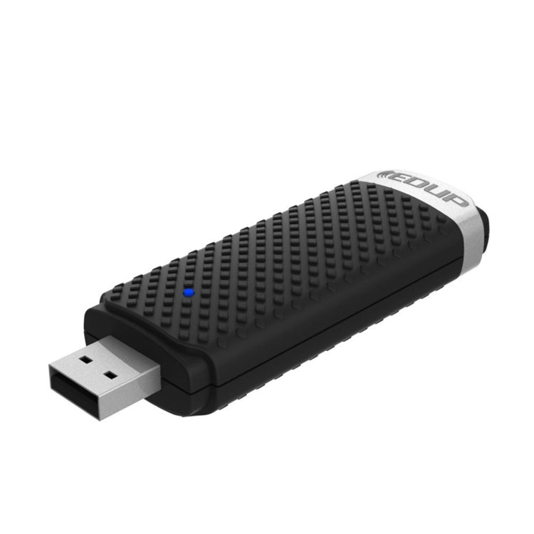 EDUP EP-AC1609 1200Mbps de alta velocidad USB 3.0 Adaptador WiFi Receptor Adaptador Ethernet con Cable de extensión de 1 m y Base