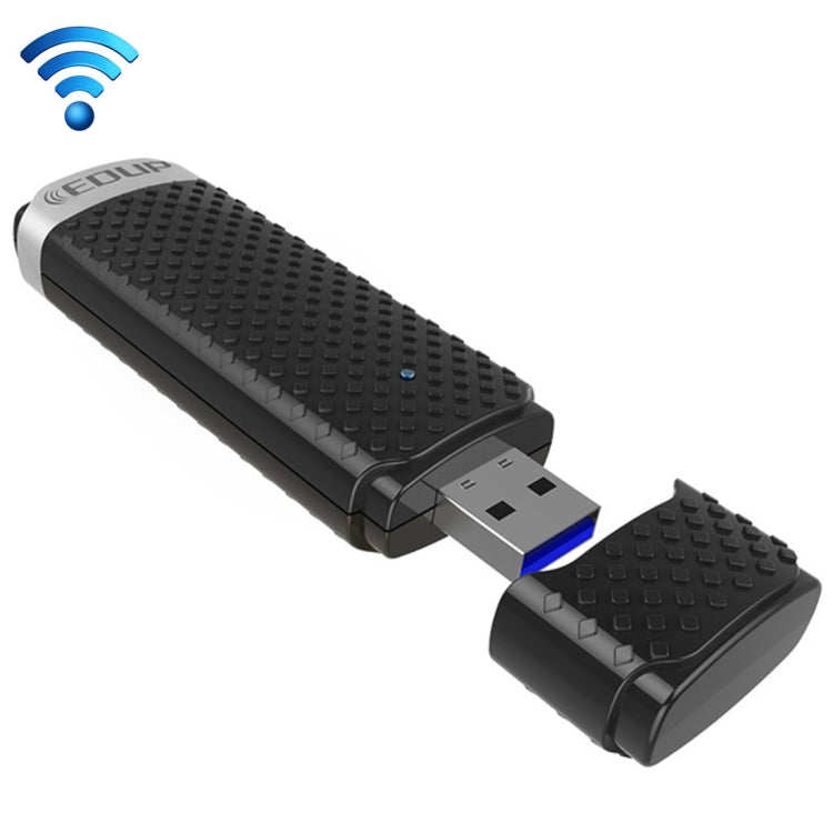 EDUP EP-AC1617 1200Mbps Adaptador USB 3.0 WiFi de alta velocidad Receptor Adaptador Ethernet