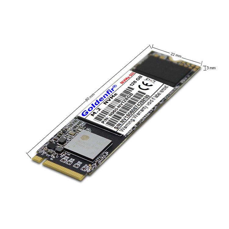 Capacité du disque SSD Doradoenfir M.2 NVMe 2,5 pouces : 128 Go