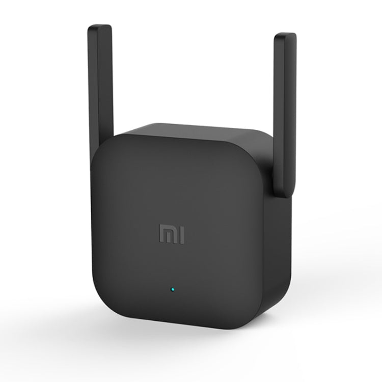 Original Xiaomi MI WiFi Amplifier Pro 300Mbps WiFi Smart Extender Router with 2 x 2 External Antennas (Black)