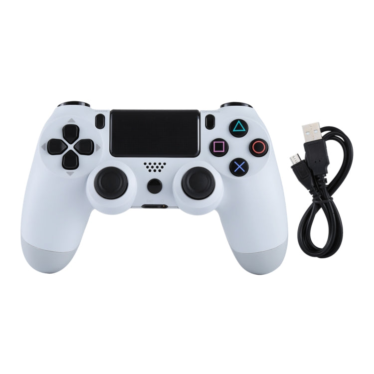 Manette de jeu sans fil Doubleshock pour Sony PS4 (Blanc)