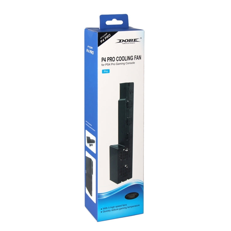 DOBE TP4-831 Ventilateur de refroidissement à contrôle de température intelligent pour console de jeu Sony PS4 Pro (Noir)