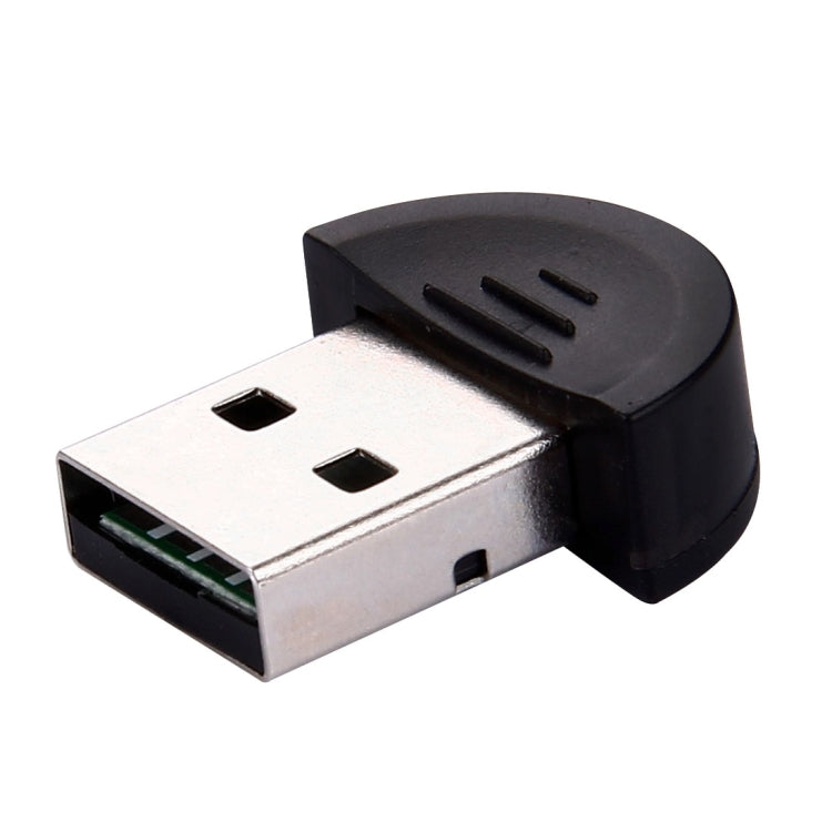 Dongle USB Bluetooth sans lecteur (adaptateur) avec puce CSR Plug Play (noir)