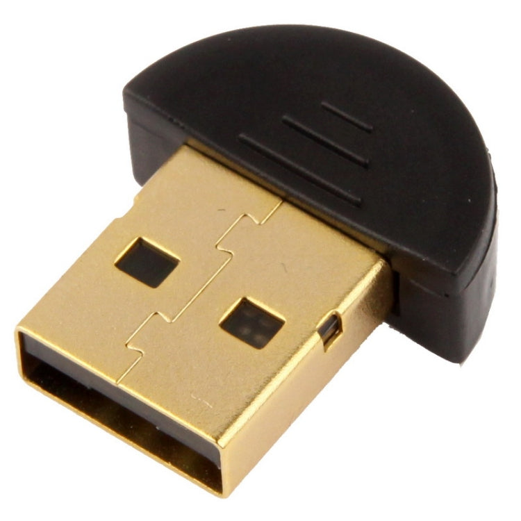 USB Micro Bluetooth 4.0 + EDR Adapter Support Voice Data (Transmission Distance: 30m) (Black)