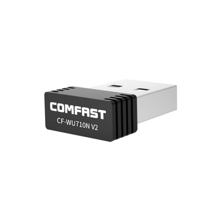 Adaptador de Tarjeta Nano USB Comfast CF-WU710N V2 150Mbps WiFi 802.11b / g / n
