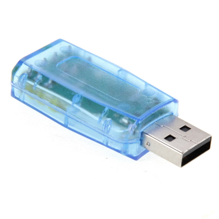 Adaptador de Tarjeta de sonido externa USB DSP 5.1 Canal mono (entrega aleatoria de Colores)