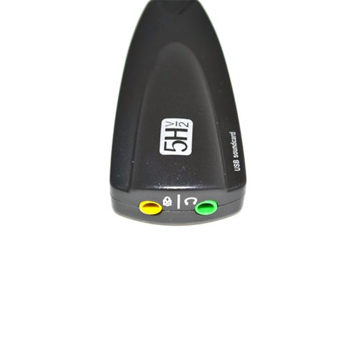Steel Series 5H V2 7.1 Channel USB Sound Adapter External Sound Card (Black)