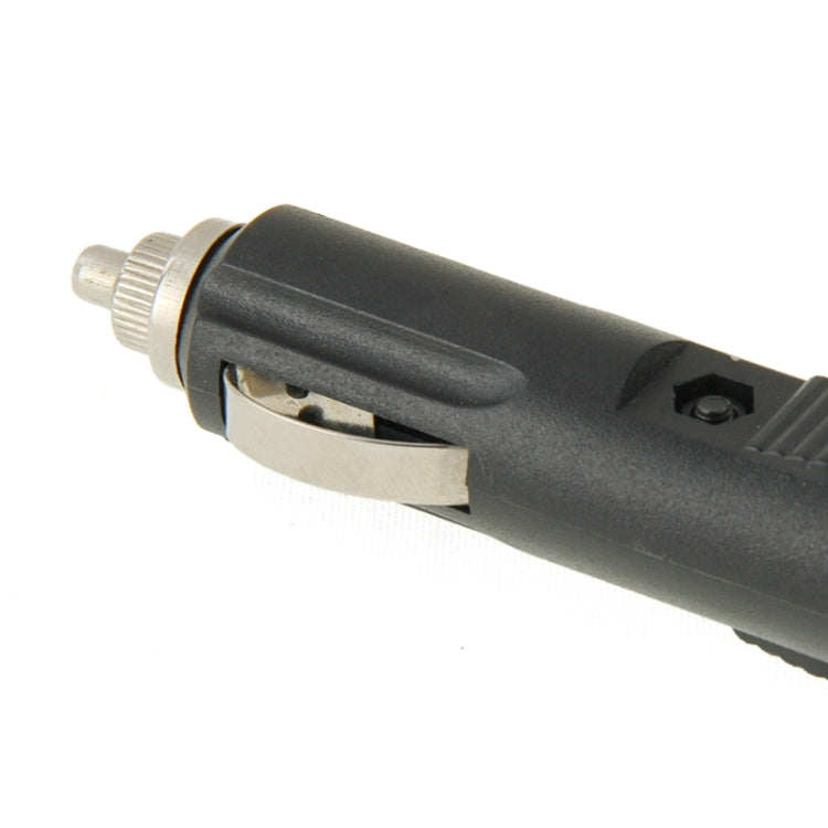 2A 5.5x2.1mm Adaptateur d'alimentation CC Câble enroulé Chargeur de voiture Longueur: 40-140cm