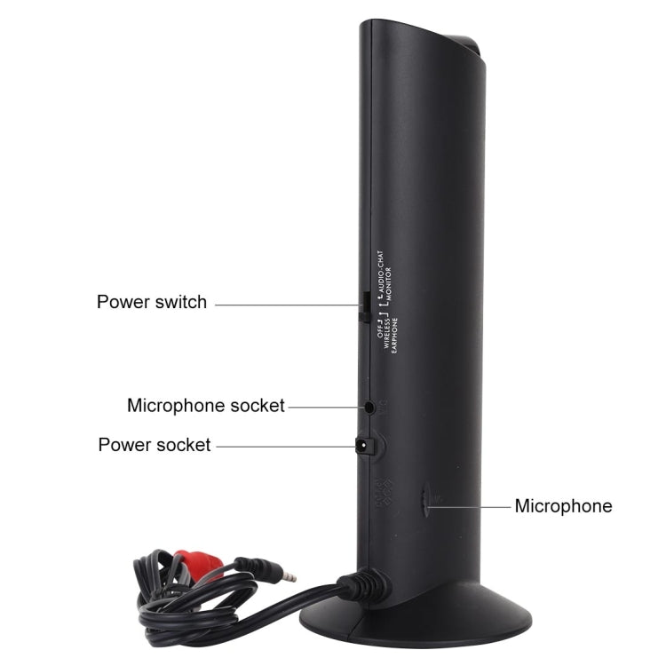 MH2001 Hi-Fi 5 in 1 Wireless Headphone Receiver + Transmitter (Black)
