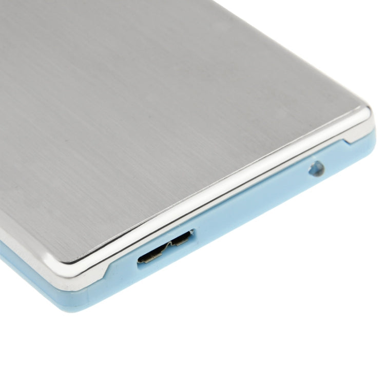 Estuche externo HDD SATA e IDE de alta velocidad de 2.5 pulgadas compatible con USB 3.0 (Azul)