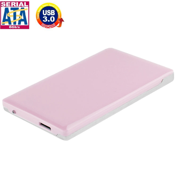 2.5 Inch High Speed ​​SATA &amp; IDE External HDD Enclosure Support USB 3.0 (Pink)