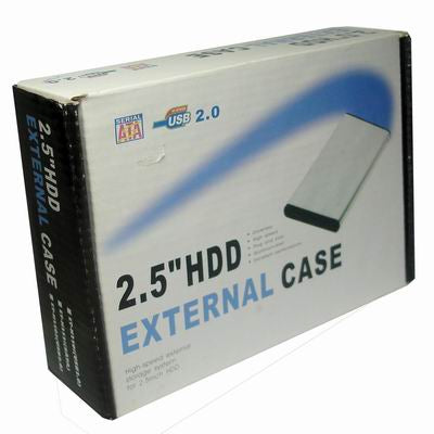 Estuche externo HDD SATA de 2.5 pulgadas