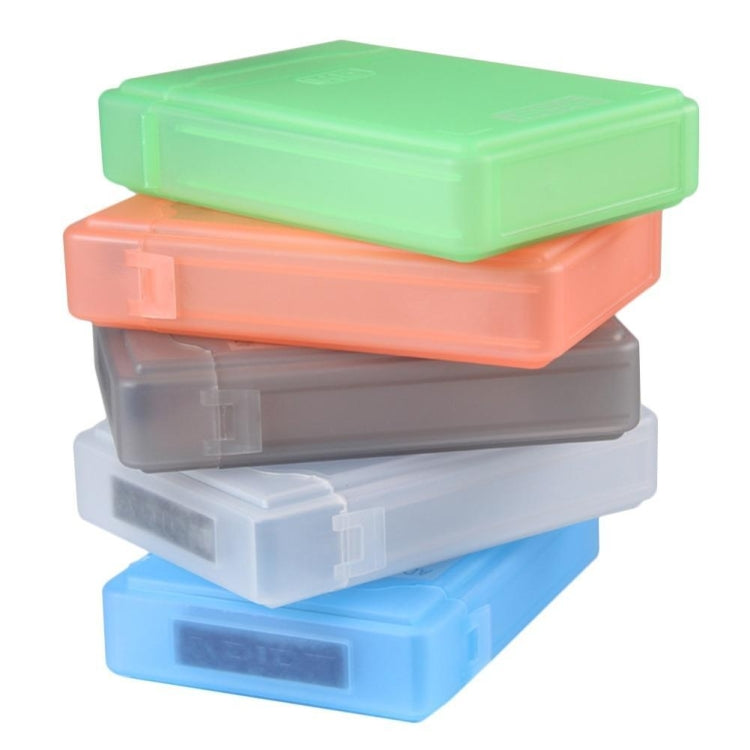 Disco Duro de 3.5 pulgadas HDD SATA IDE Caja de almacenamiento de Plástico Caja de caja (Naranja)