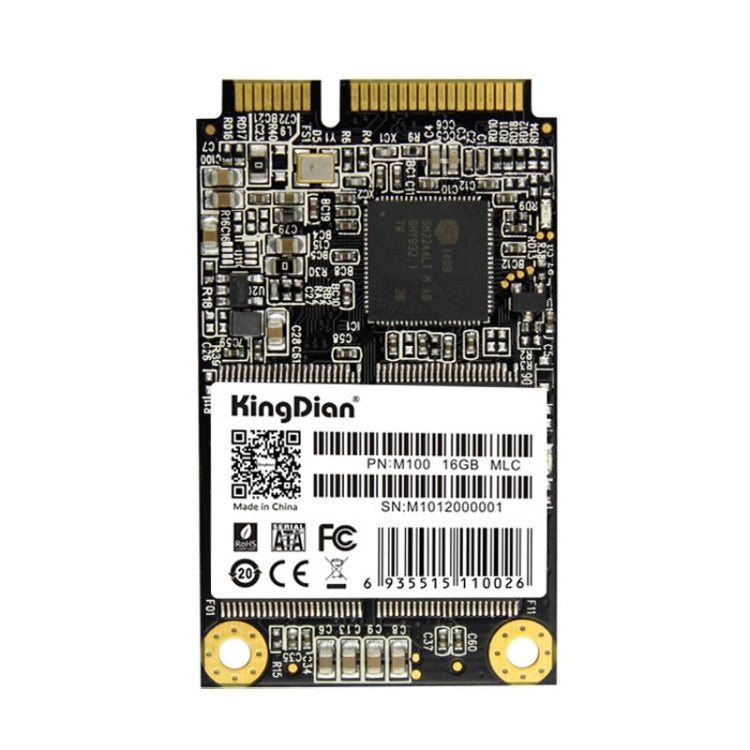 Kingdian M100 16GB Solid State Drive / mSATA Hard Drive For Desktop / Laptop