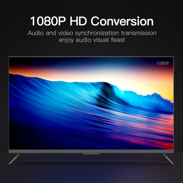 Adaptateur de convertisseur de détartreur HDMI 4K x 2K pour vidéo HDCP 1080P vers Ultra HD