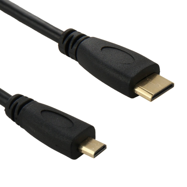 Cable adaptador Mini HDMI Macho a Micro HDMI Macho de 1.8 m