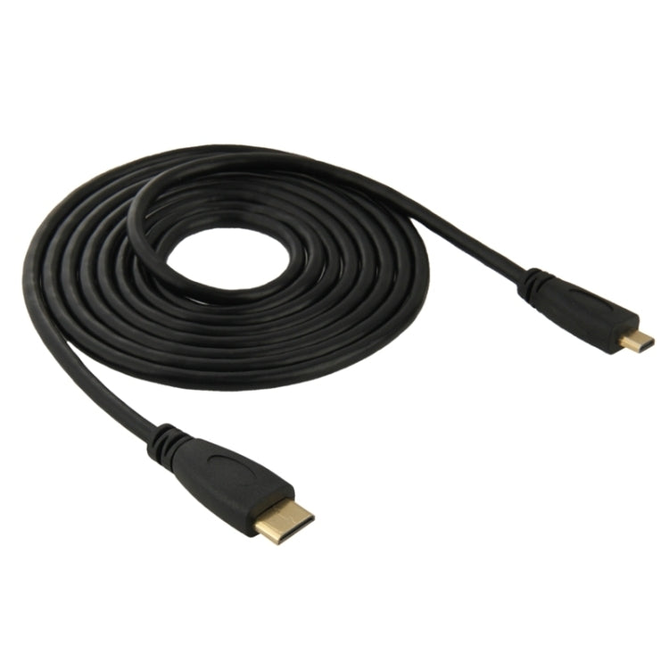 Câble adaptateur mini HDMI mâle vers micro HDMI mâle de 1,8 m