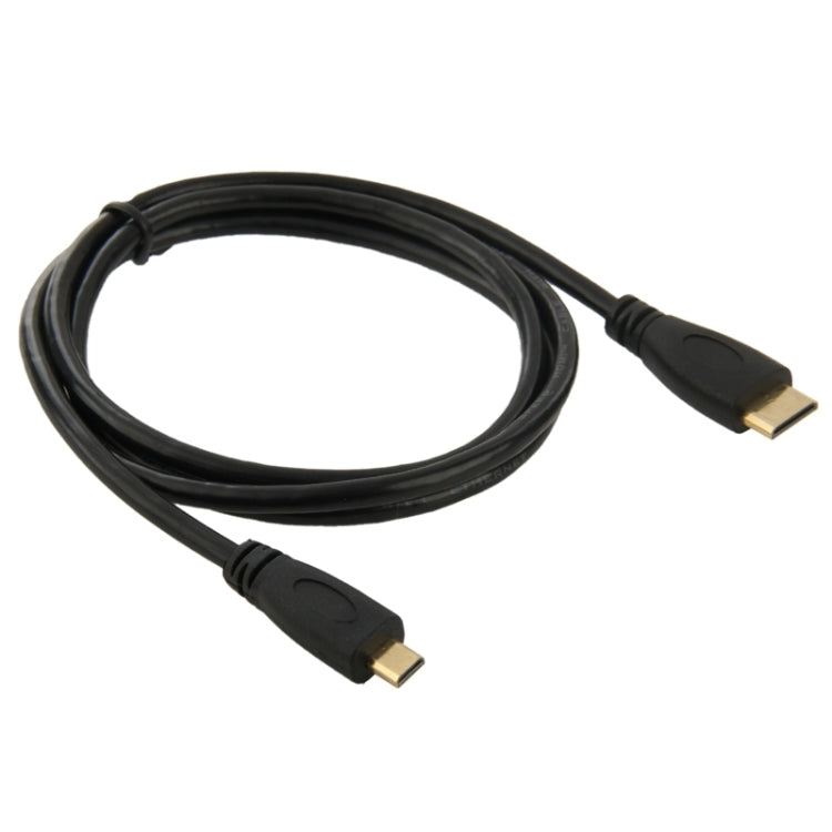 Câble adaptateur Mini HDMI Mâle vers Micro HDMI Mâle 1 m