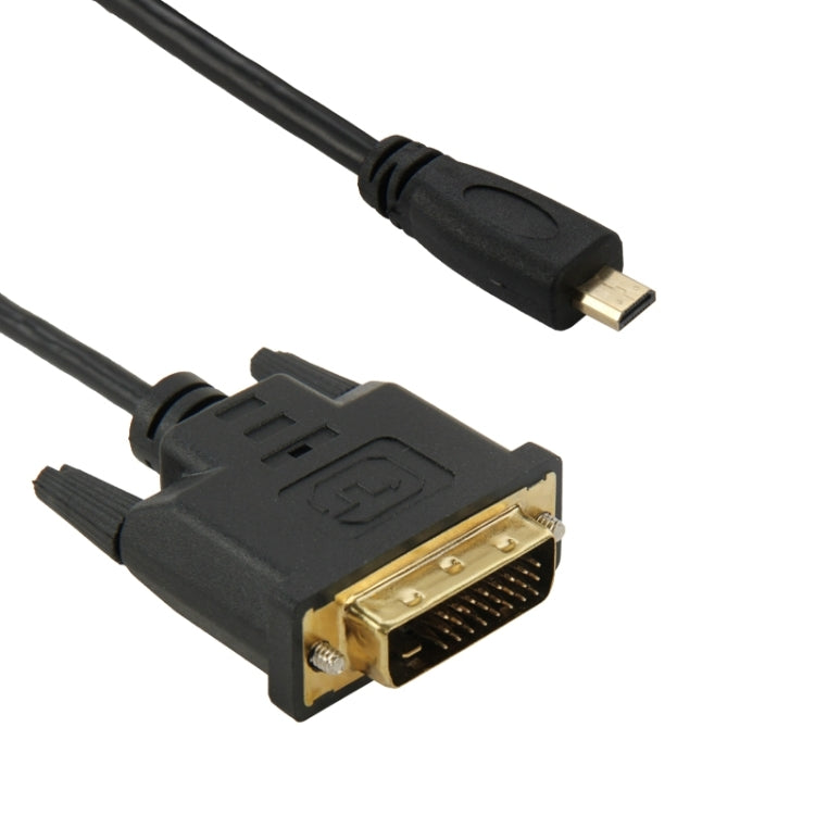Cable Adaptador Macho Micro HDMI (Tipo D) de 1.8m a DVI 24 + 1 Pin Macho