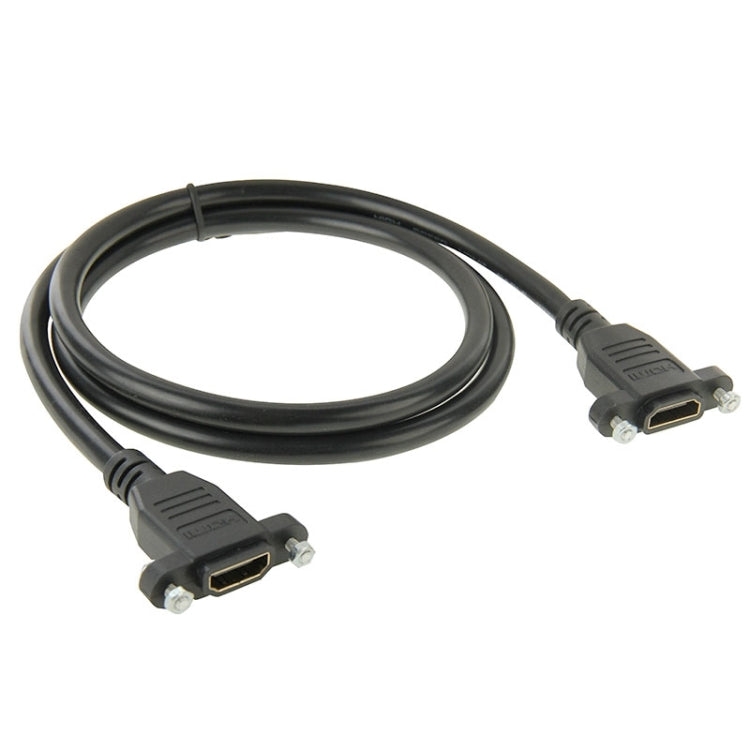 1m High Speed ​​HDMI 19 Pin Female to HDMI 19 Pin Female Connector Adapter Cable