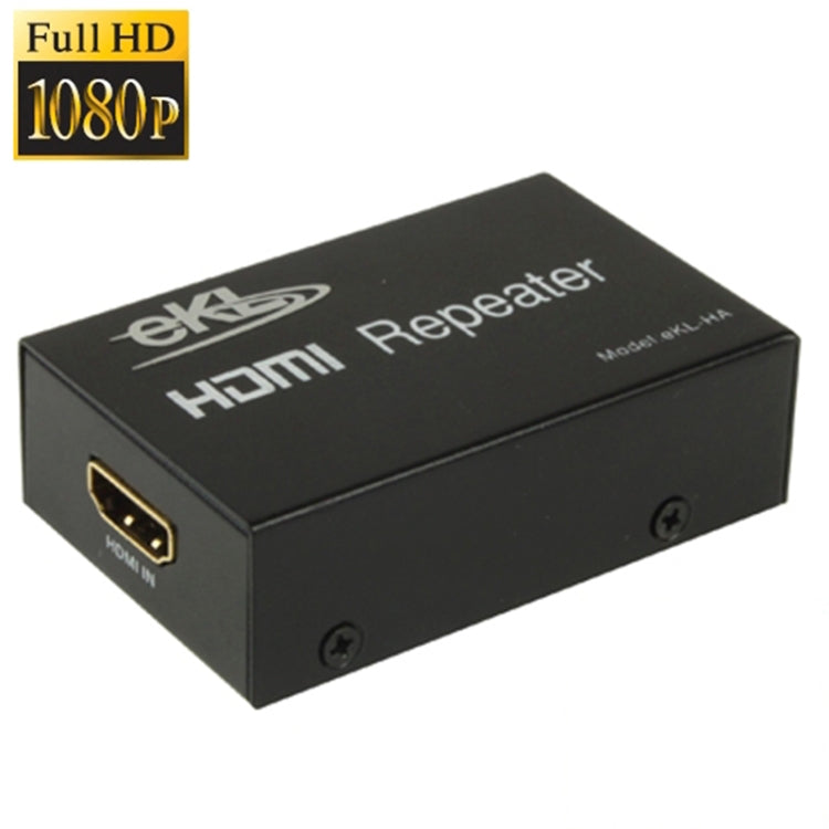 Repetidor de amplificador HDMI 1080P Full HD Versión 1.3 (Negro)