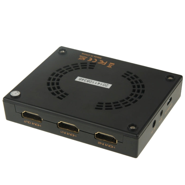 Adaptador Airbridge WiFi HD conmutador Full HD 1080P HDMI 2x1 con Control remoto IR compatible con EZcast