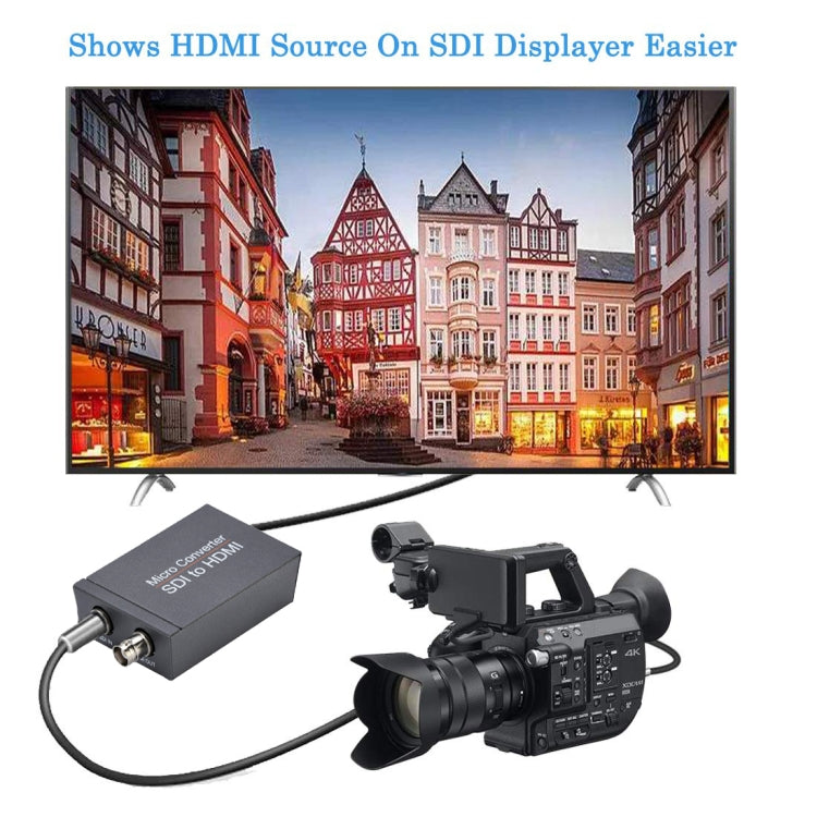 NK-M008 Convertisseur 3G/SDI vers HDMI Full HD (Noir)