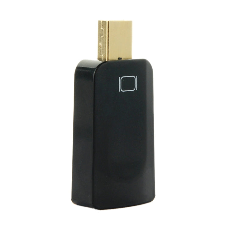 Adaptador Mini DisplayPort Macho a HDMI Hembra tamaño: 4 cm x 1.8 cm x 0.7 cm (Negro)