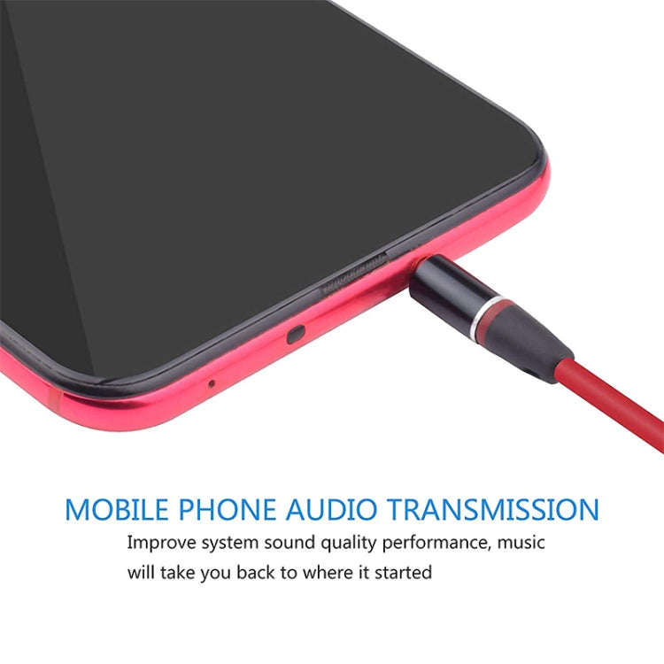 1,2 m AUX-Audiokabel 3,5 mm Stecker auf Buchse, kompatibel mit Telefonen, Tablets, Kopfhörern, MP3-Player, Auto-/Heimstereoanlage und mehr (rot)