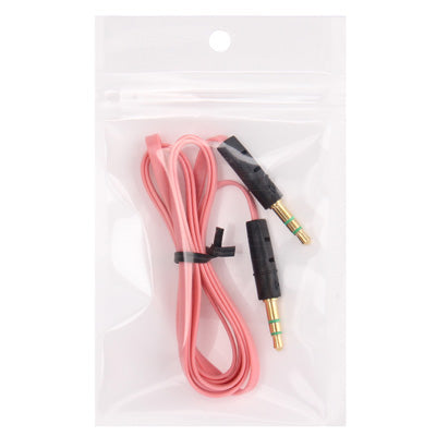 1m Syle Style Aux Audio Cable 3.5mm Male to Male Compatible with Phones Tablets Headphones Mp3 Player Car/Home Stereo and More (Pink)